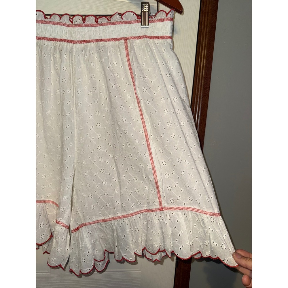 NWT Out From Under Jolie Ruffle Eyelet Lace Long Bloomer Size Large - Picture 11 of 13